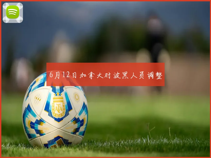 6月12日加拿大对波黑人员调整