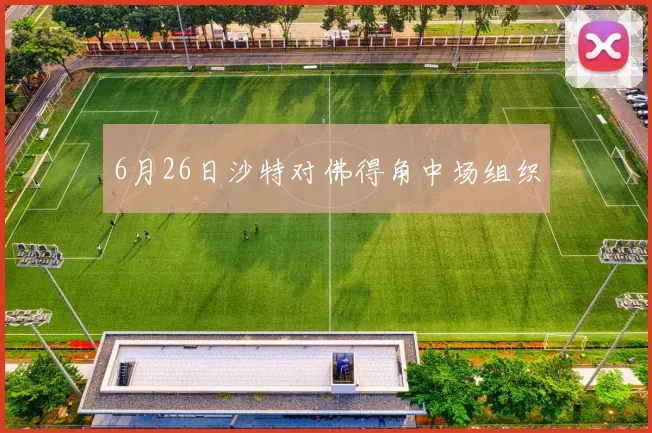 6月26日沙特对佛得角中场组织